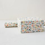 "Spring Garden" - Wrapping Paper Roll in Peach by Joanna Griffin
