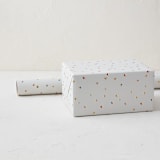 "Tiny Hearts" - Wrapping Paper Roll in Vanilla by Sumak Studio