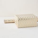 "Foil Arches" - Wrapping Paper Roll in Ivory by Owl and Toad