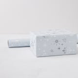 "Festive Snowflakes" - Wrapping Paper Roll in Frozen by Sara Cooper