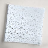 "Festive Snowflakes" - Wrapping Paper Roll in Frozen by Sara Cooper