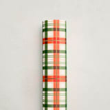 "Pub Plaid" - Wrapping Paper Roll in Classic by Erin L. Wilson