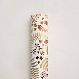 "gold ferns" - Wrapping Paper Roll in Gilded by Mercedes
