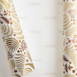 "gold ferns" - Wrapping Paper Roll in Gilded by Mercedes
