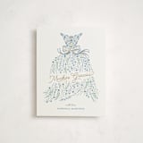 "In the Spotlight" - Flat Foil-Pressed Graduation Thank You Cards in Midnight by Paper Sun Studio - Front
