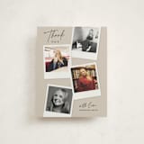 "Instant Elegance" - Flat Graduation Thank You Cards in Dune by Kerry Doyle - Front