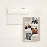 "Instant Elegance" - Flat Graduation Thank You Cards in Dune by Kerry Doyle - Front