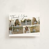 "Highlights" - Flat Graduation Thank You Cards in Snow by Iveta Angelova - Front