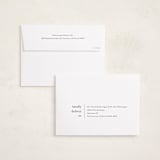 "Merry Nights" - Holiday Birth Announcement Cards in Midnight by Pink House Press - FREE Recipient Addressing