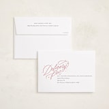 "Newborn Starlight" - Holiday Birth Announcement Cards in Snowfall by Erin L. Wilson - FREE Recipient Addressing
