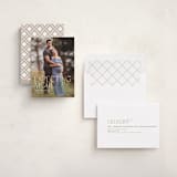 "Expecting More Joy" - Holiday Birth Announcement Cards in Opal by Jen Banks - Assembled