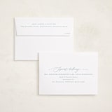 "Our Perfect Gift" - Holiday Birth Announcement Cards in Blue Jay by Creo Study - FREE Recipient Addressing
