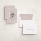 "the stars" - Holiday Birth Announcement Cards in Mauve by Ellen Schlegelmilch - Assembled