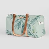 "Botanical greenery" - Fillmore Duffle in Greenery by Lucrecia Caporale - Side Pocket