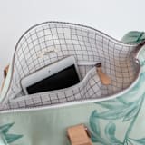 "Botanical greenery" - Fillmore Duffle in Greenery by Lucrecia Caporale - Interior Front