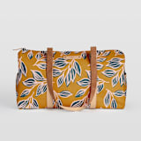 "Wandering" - Fillmore Duffle in Mustard by Alicia Schultz - Fillmore Duffle