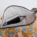 "Wandering" - Fillmore Duffle in Mustard by Alicia Schultz - Interior Front
