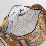 "Wandering" - Fillmore Duffle in Mustard by Alicia Schultz - Interior Back