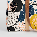 "Farmer's Market" - Fillmore Duffle in Herb by Iveta Angelova - Fabric Detail