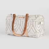 "Antique" - Fillmore Duffle in Sand by Iveta Angelova - Side Pocket