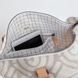 "Antique" - Fillmore Duffle in Sand by Iveta Angelova - Interior Front
