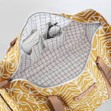 "Deconstruct" - Fillmore Duffle in Mustard by Michelle Taylor - Interior Back