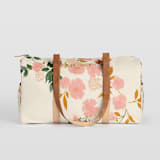 "Botanical Cascade" - Fillmore Duffle in Peony by Erin German - Fillmore Duffle
