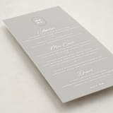 "cantuccini" - Foil-Pressed Menus in Moon by chocomocacino - Detail