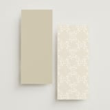 "Embrace" - Foil-Pressed Menus in Cloudy by Jennifer Postorino - Back of Card Options