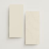 "Branched" - Foil-Pressed Menus in Almond by Brianne Larsen - Back of Card Options