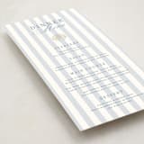 "Seashore" - Foil-Pressed Menus in Coast by Kelly Schmidt - Detail