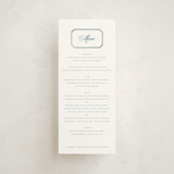 "othellolagkage" - Foil-Pressed Menus in Pearl by chocomocacino - Front
