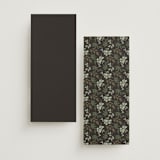 "Flouriishing" - Foil-Pressed Menus in Blush by Susan Moyal - Back of Card Options
