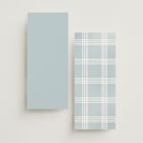 "salt and ivory" - Foil-Pressed Menus in Belair by Grae - Back of Card Options