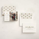 "New Year House" - Foil-Pressed Moving Announcements in Mud by Ashlee Townsend - Assembled