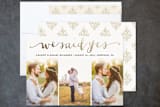 "Jotted" - Wedding Announcements in Golden by Ashley Hegarty - Assembled