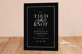 "Ivory Details" - Wedding Announcements in Tuxedo by Jennifer Wick - Front