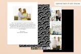 "Ivory Details" - Wedding Announcements in Tuxedo by Jennifer Wick - Back of Card Options
