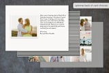 "Married + Bright" - Wedding Announcements in Silver by A.C.R. - Back of Card Options