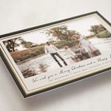 "Oasis" - Holiday Cards in Olive by Petra Kern - Detail