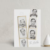 "Snapshots" - Holiday Cards in Snowfall by Leah Bisch - Front
