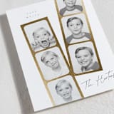 "Snapshots" - Holiday Cards in Snowfall by Leah Bisch - Detail