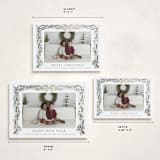 "Timeless" - Holiday Cards in Snowflake by Petra Kern - Formats Available