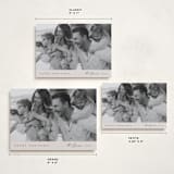 "Minimal Edge" - Holiday Cards in Smoke by Nicole Walsh - Formats Available
