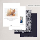 "Swank Soirée" - Party Invitations in Midnight by Kristie Kern - Back of Card Options