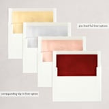 "Gilded Autumn Leaves" - Party Invitations in Spice by Heather Schertzer - Envelope Liner Options