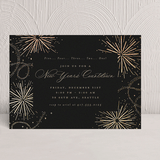 "Firecracker Delight" - Party Invitations in Eclipse by Everett Paper Goods - Front