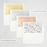 "Modern Holiday Party" - Party Invitations in Midnight by Erica Krystek - Envelope Liner Options