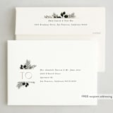 "Tis the season" - Party Invitations in Evergreen by Leah Bisch - FREE Recipient Addressing