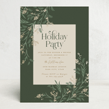 "Draped Garland" - Party Invitations in Pine by Robert and Stella - Front